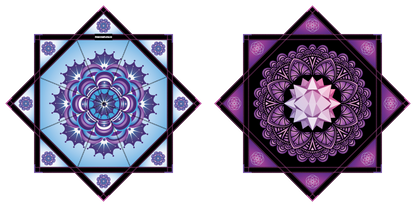 Midnight Bloom – Forever FlowStar 26" (Ready to Ship)