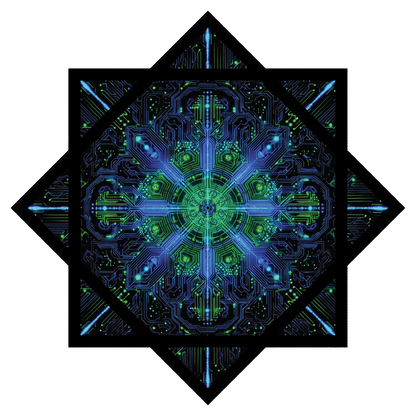 Neon Circuit – Forever FlowStar 26" (Ships By Nov 10th)