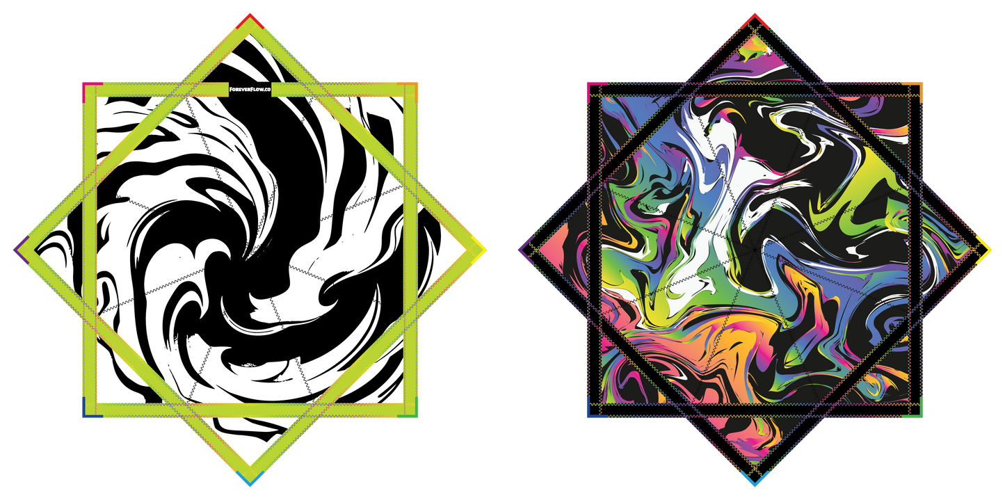 Neon Melt – Travel FlowStar 14" (Ready To Ship)