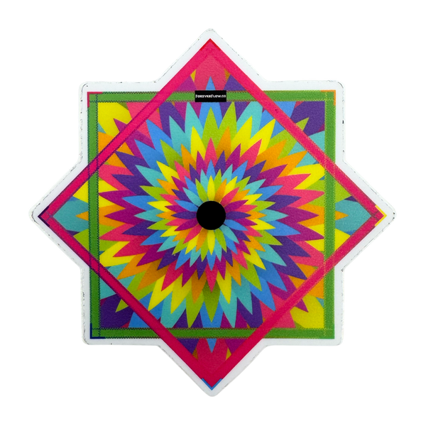 Neon Flow Sticker