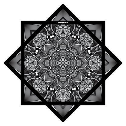 Obsidian Bloom – Petite FlowStar 20" (Ships By Feb. 20th)