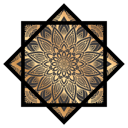 Obsidian Bloom – Petite FlowStar 20" (Ships By Feb. 20th)