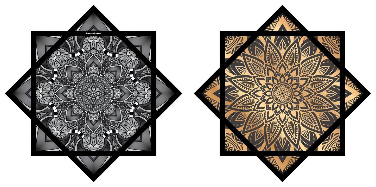 Obsidian Bloom – Petite FlowStar 20" (Ships By Feb. 20th)