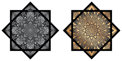 Obsidian Bloom – Petite FlowStar 20" (Ships By Feb. 20th)