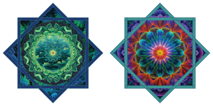 Ocean Bloom – Forever FlowStar 26" (Ships By Nov 10th)