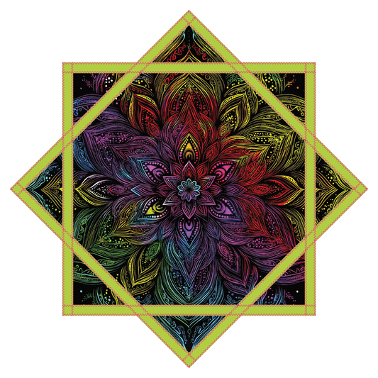 Painted Rainbow– Forever FlowStar 26" (Ready To Ship)