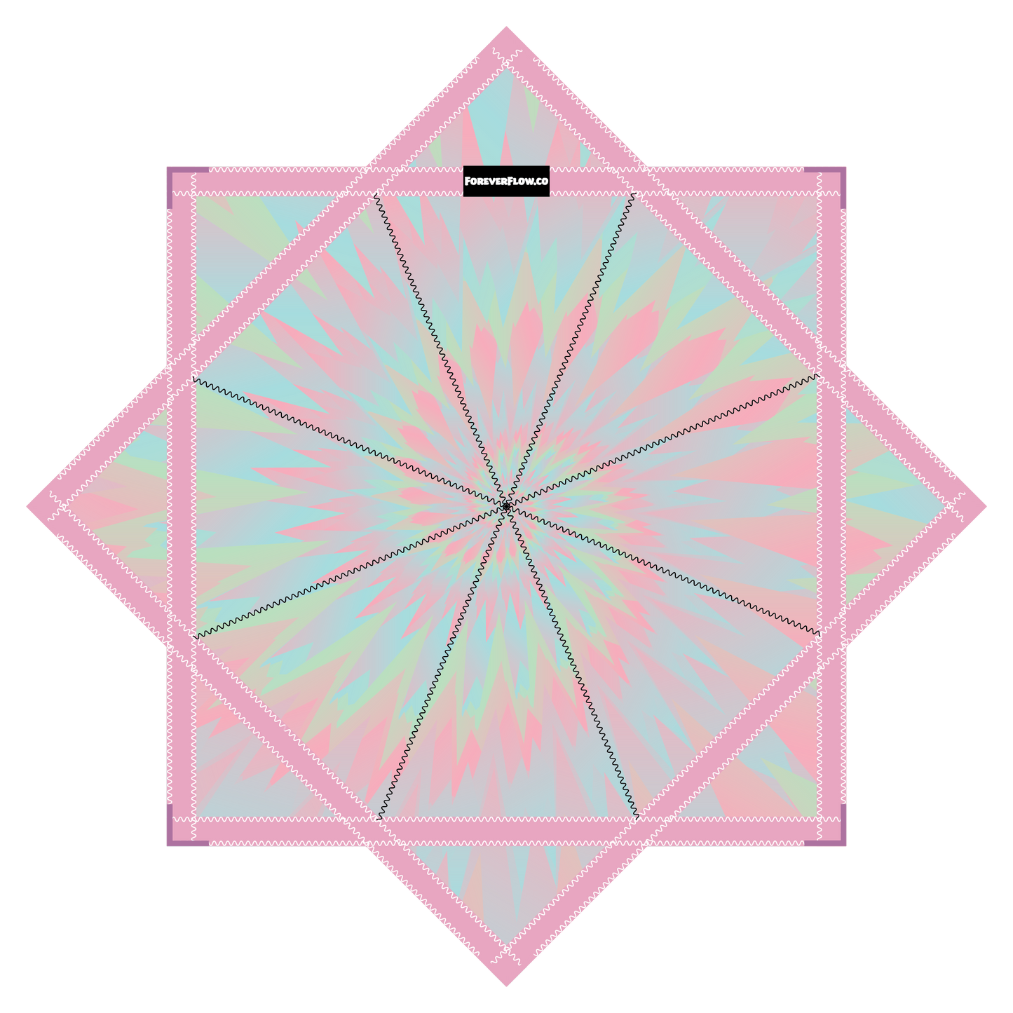 Passion Pastel – Forever FlowStar 26" (Ready To Ship-Drops Aug. 20th)