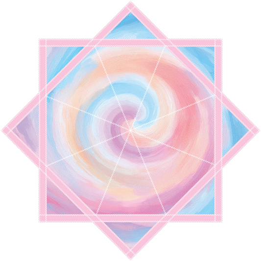 Pastel Cloud – Jumbo 48" FlowStar (Ready To Ship)
