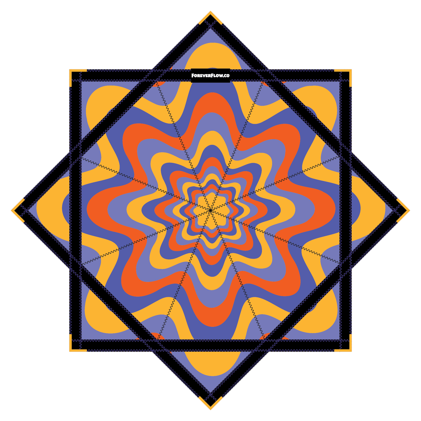 Pastel Flower – Petite FlowStar 20" (Ready to Ship)