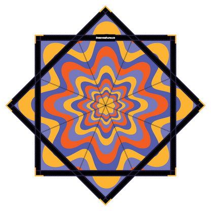 Pastel Flower – Petite FlowStar 20" (Ready to Ship)