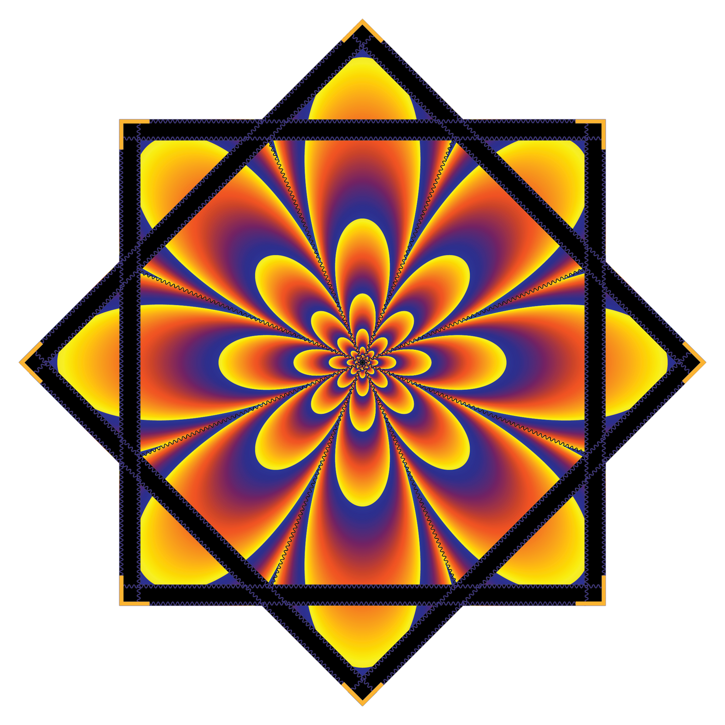 Pastel Flower – Petite FlowStar 20" (Ready to Ship)