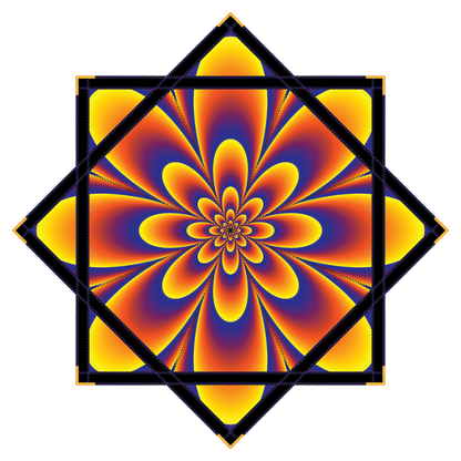 Pastel Flower – Petite FlowStar 20" (Ready to Ship)