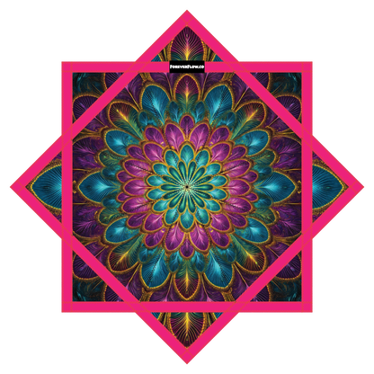 Peacock Bloom – Forever FlowStar 26" (Ready To Ship)