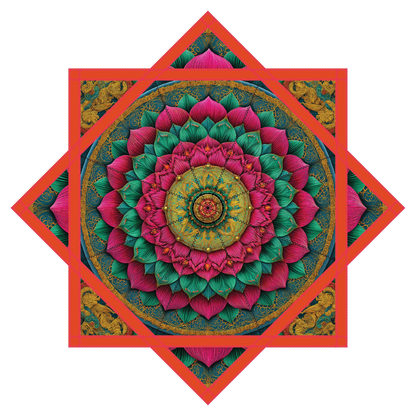 Peacock Bloom – Forever FlowStar 26" (Ready To Ship)