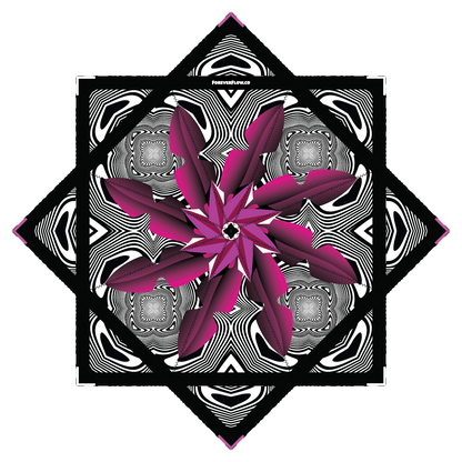 Pink Ninja – Mini FlowStar 24" (Ready To Ship)