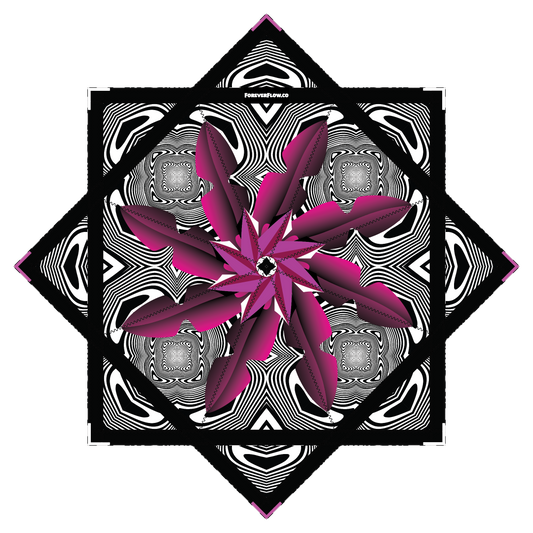 Pink Ninja – Mini FlowStar 24" (Ready To Ship)