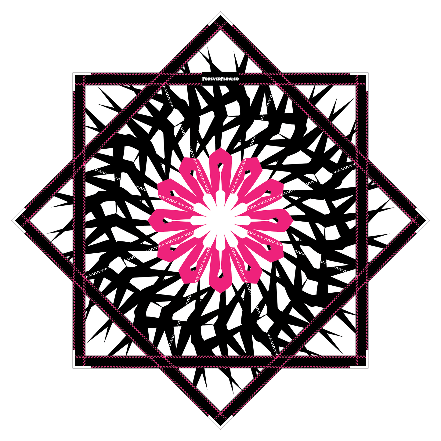 Pretty In Pink – Mini FlowStar 24" (Ready To Ship)