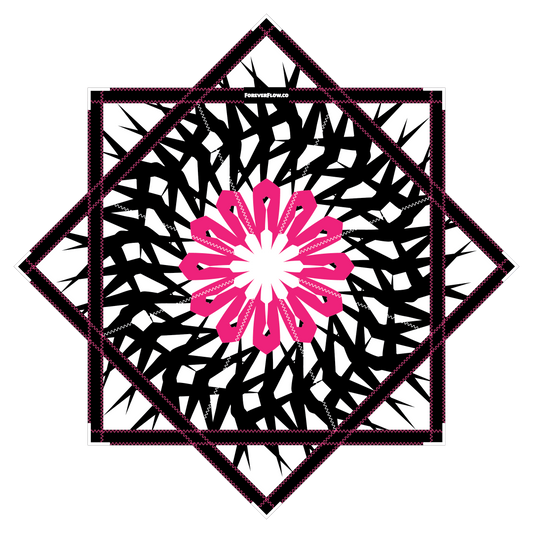 Pretty In Pink – Mini FlowStar 24" (Ready To Ship)