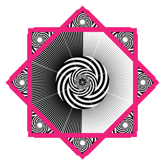 Pretty In Pink – Mini FlowStar 24" (Ready To Ship)