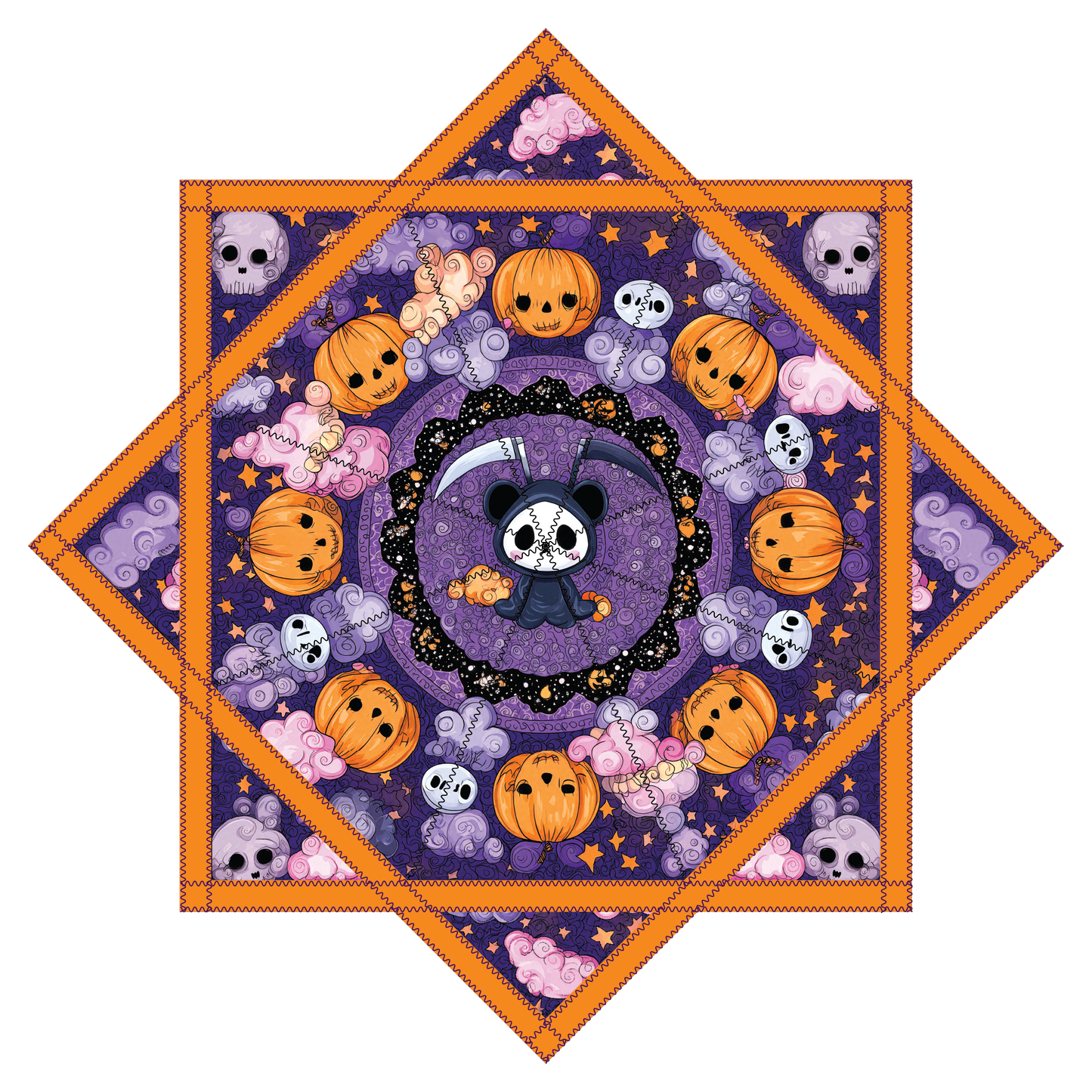 Pumpkin Panda – Forever FlowStar 26" (Ships by Oct. 15th)