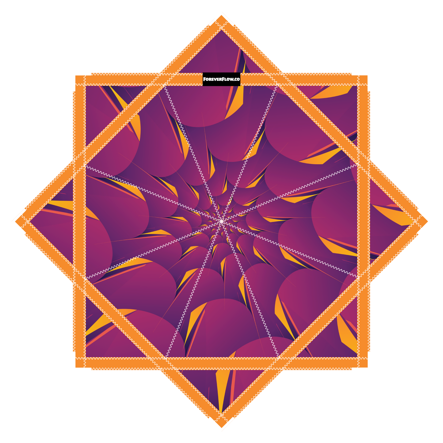 Purple Haze – Mini FlowStar 24" (Ready to Ship)