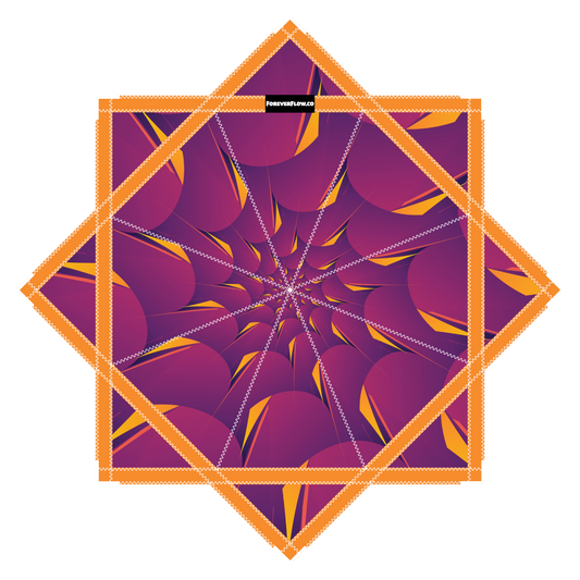 Purple Haze – Mini FlowStar 24" (Ready to Ship)