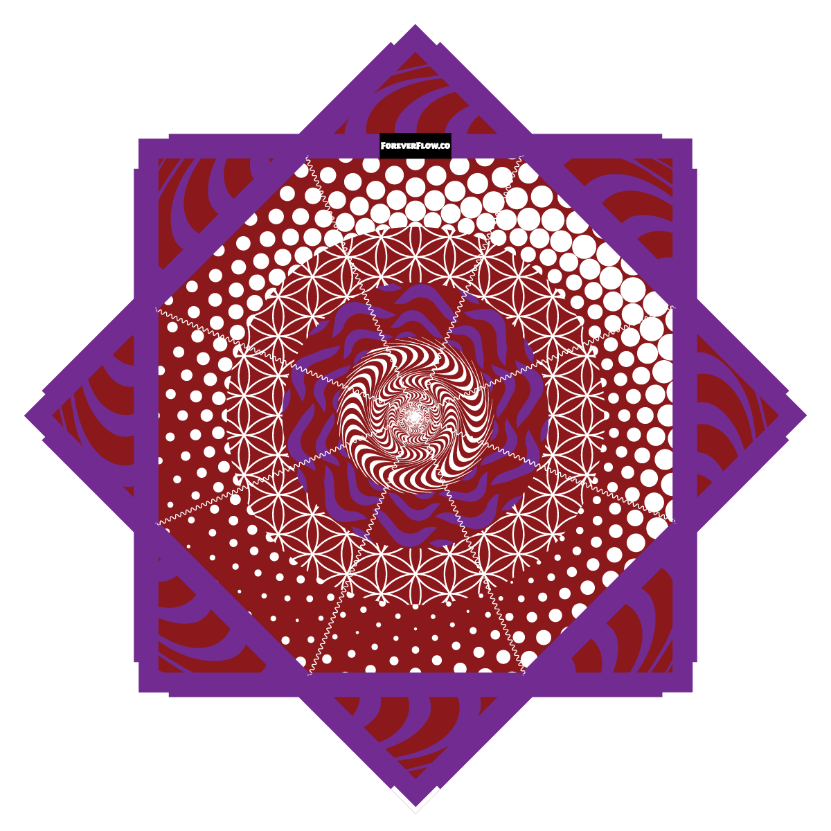 Purple Urkel – Forever FlowStar 26" (Ready To Ship)