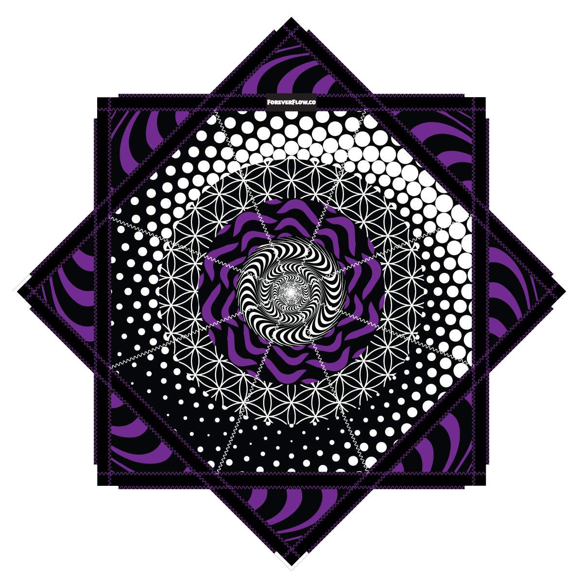 Purple Urkel – Forever FlowStar 26" (Ready To Ship)