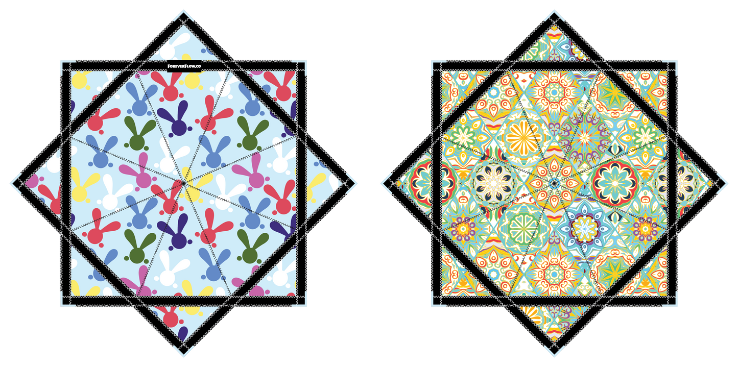 Rabbits and Shells – Travel FlowStar 14" (Ships By Feb. 20th)