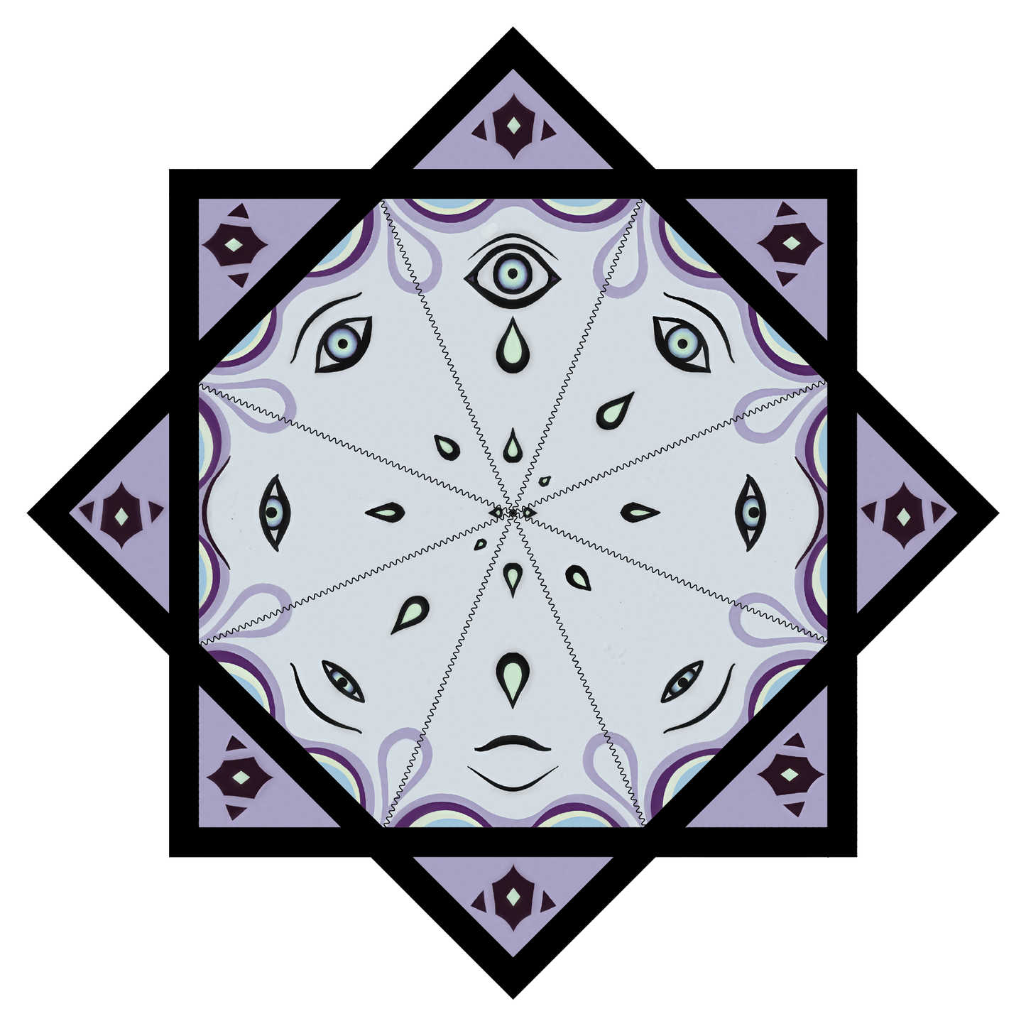 "Grape Sprite" Artwork by Rachel Welch – Forever FlowStar 26"