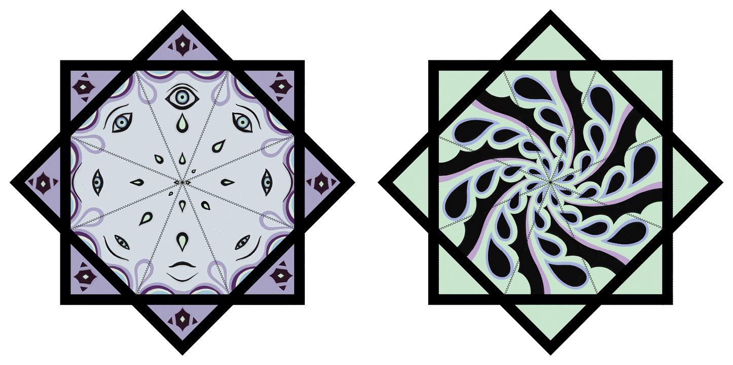 "Grape Sprite" Artwork by Rachel Welch – Forever FlowStar 26"