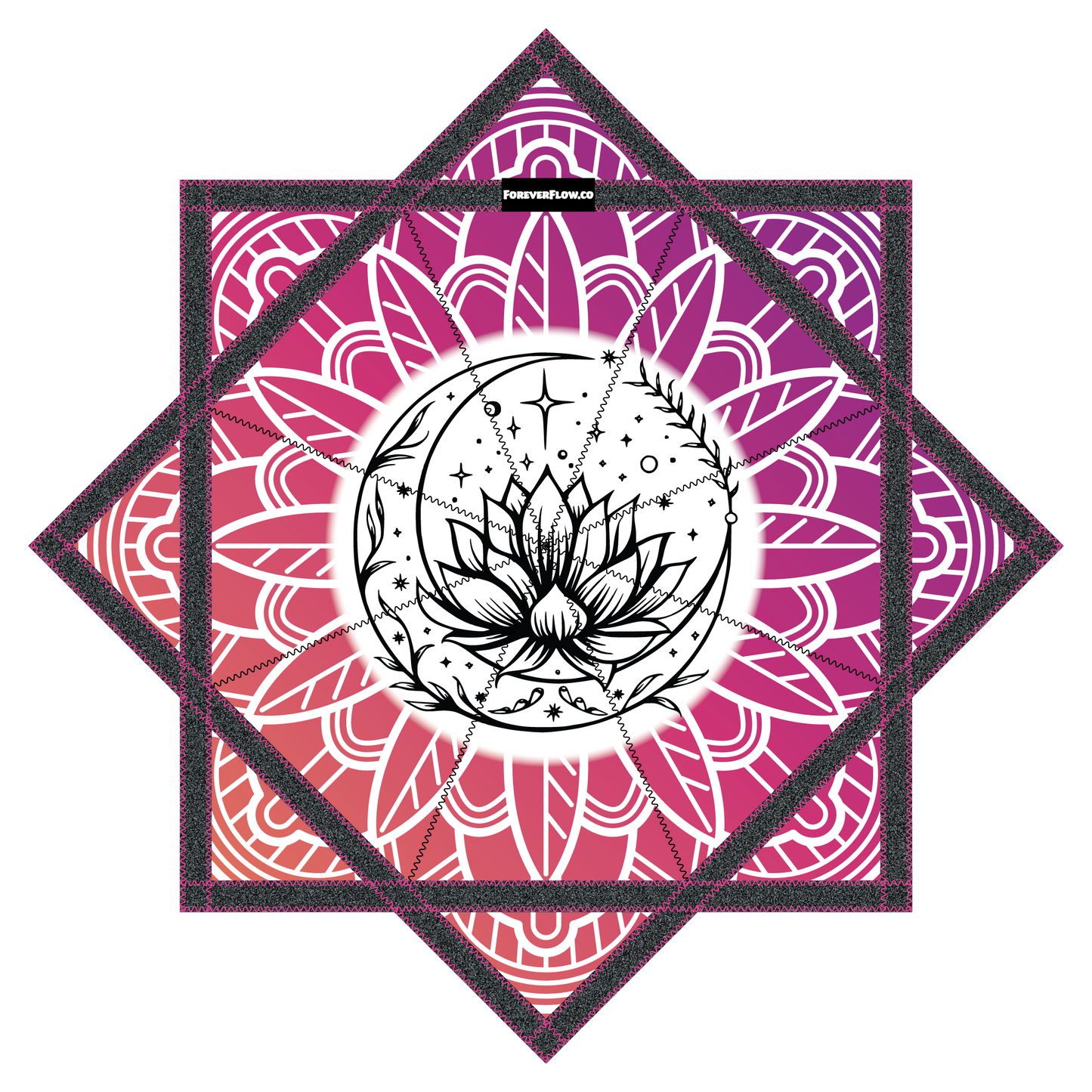 Radiant Lotus – Forever FlowStar 26" (Ready To Ship)
