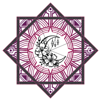 Radiant Lotus – Forever FlowStar 26" (Ready To Ship)