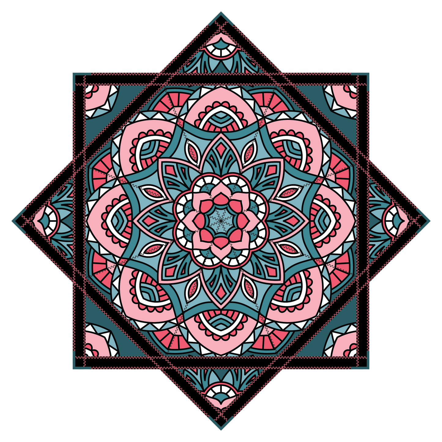 Radiant Veil – Mini FlowStar 24" (Ships By Feb. 20th)