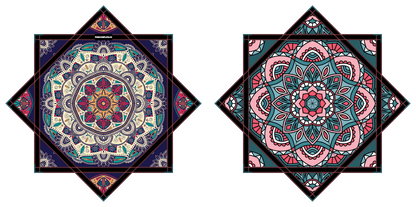 Radiant Veil – Mini FlowStar 24" (Ships By Feb. 20th)