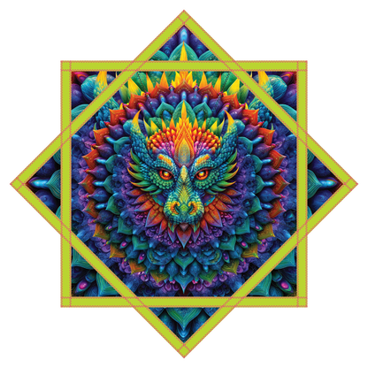 Rainbow Dragon – Forever FlowStar 26" (Ships By Nov 10th)