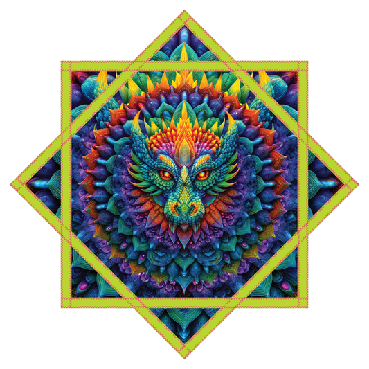 Rainbow Dragon – Forever FlowStar 26" (Ships By Nov 10th)