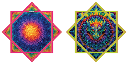 Rainbow Dragon – Forever FlowStar 26" (Ships By Nov 10th)