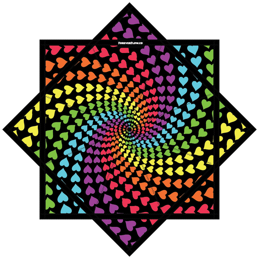 Rainbow Heart –  Forever FlowStar 26" (Ships by August 1st)