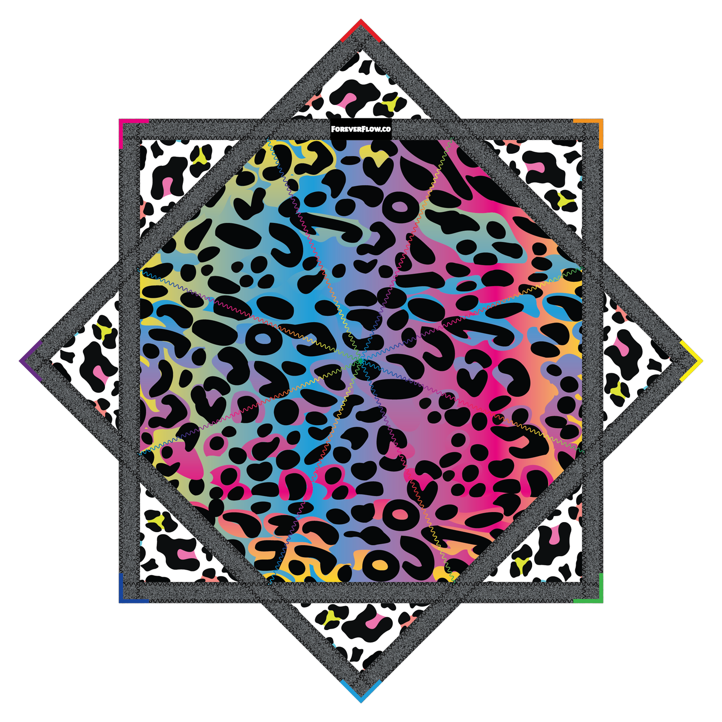 Rainbow Leopard – Forever FlowStar 26" (Ships By August 7th)