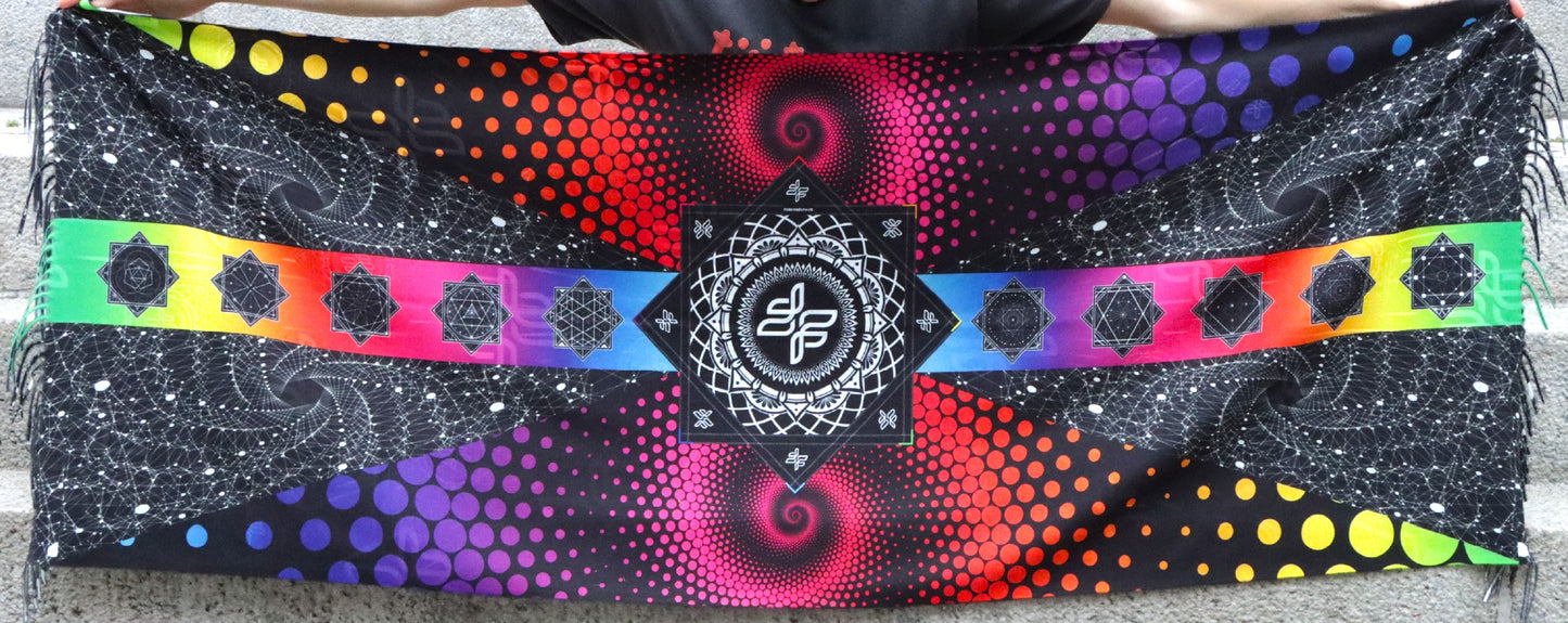 ForeverFlow Rainbow Void Pashmina