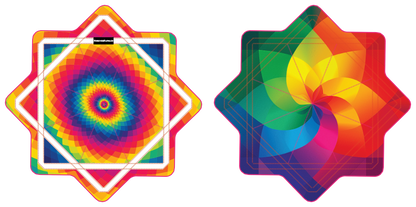 Rainbow Pedals –  GlowStar- LED Light Up 26" (Ships By Nov. 10th)