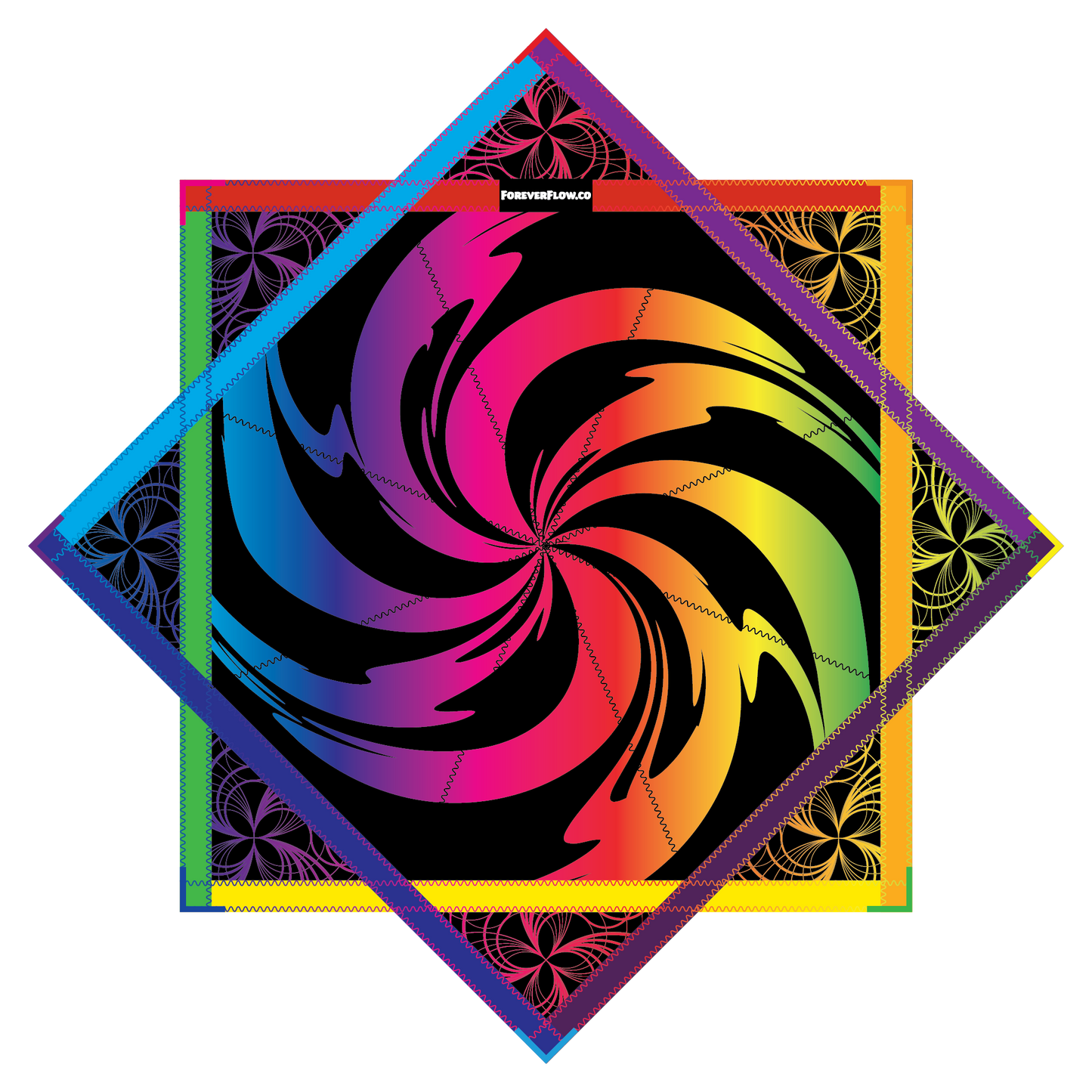Rainbow Pop Off – Mini FlowStar 24" (Ready To Ship-Drops Aug. 20th)