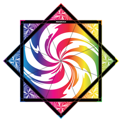 Rainbow Pop Off – Mini FlowStar 24" (Ready To Ship-Drops Aug. 20th)
