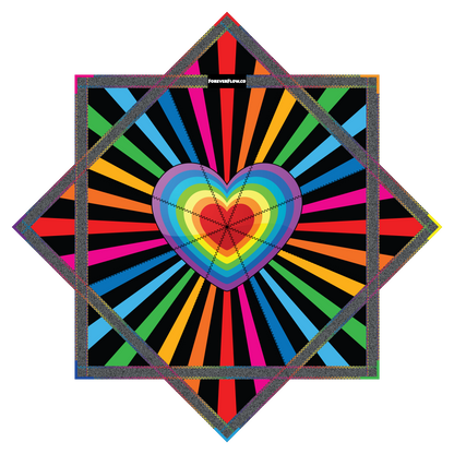 Rainbow Sky Pride – Forever FlowStar 26" (Ready to Ship)