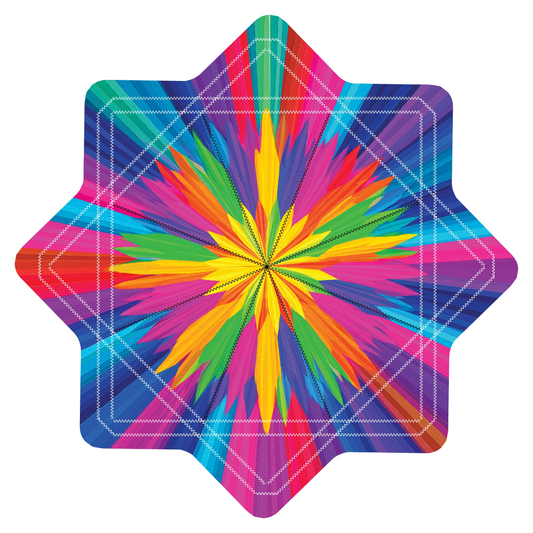 Rainbow Smoke –  GlowStar- LED Light Up 26" (Ready To Ship)