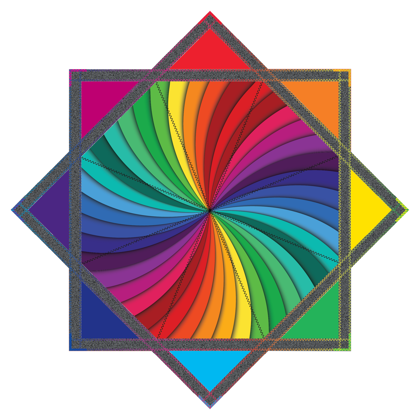 Rainbow Warp – Forever FlowStar 26" (Ships By Feb. 20th)