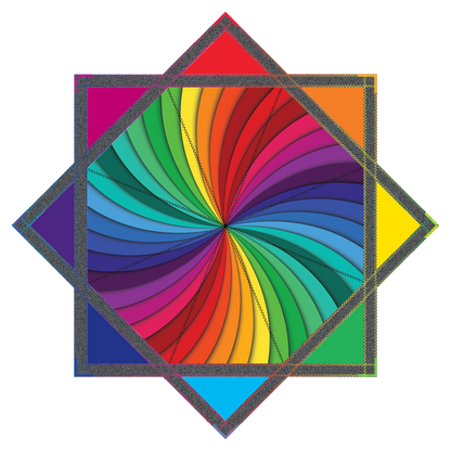 Rainbow Warp – Forever FlowStar 26" (Ships By Feb. 20th)