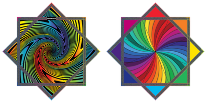 Rainbow Warp – Forever FlowStar 26" (Ships By Feb. 20th)