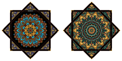 Rooted Radiance – Mini FlowStar 24" (Ships By Feb. 20th)